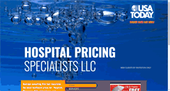 Desktop Screenshot of hospitalpricingspecialists.com