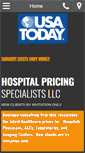 Mobile Screenshot of hospitalpricingspecialists.com